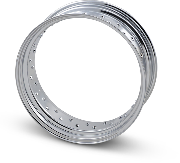 Custom Spun Steel Chrome Rim Silver, 1, nordicamoto.ro