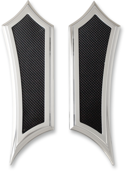 Instigator Extended Front Floorboards Black, 1, nordicamoto.ro