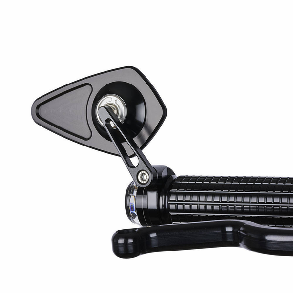 Handlebar End Mirror Black, 2, nordicamoto.ro