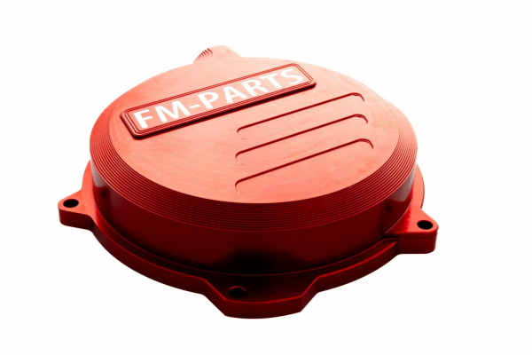 Fm-Parts Beta RR / X-Trainer 250/300 2020–2024-es modellévekhez készült tengelykapcsoló-burkolat, piros, 4, nordicamoto.ro