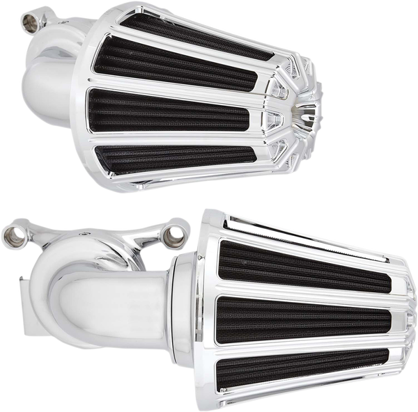 Monster Sucker Air Cleaner Kit With Cover Silver, 3, nordicamoto.ro