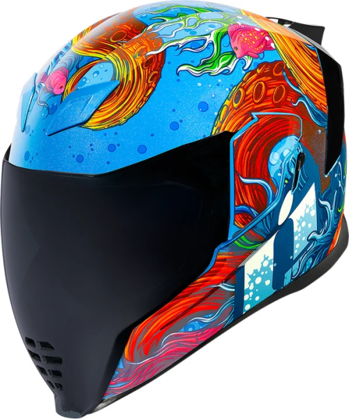 Airflite Inky Helmet Blue, Multi  2XL, 1, nordicamoto.ro