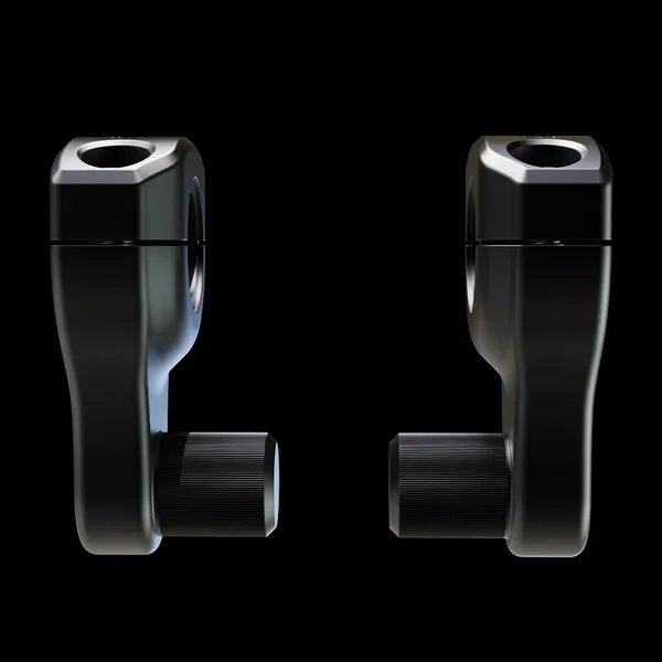 Handlebar Riser Black, 2, nordicamoto.ro