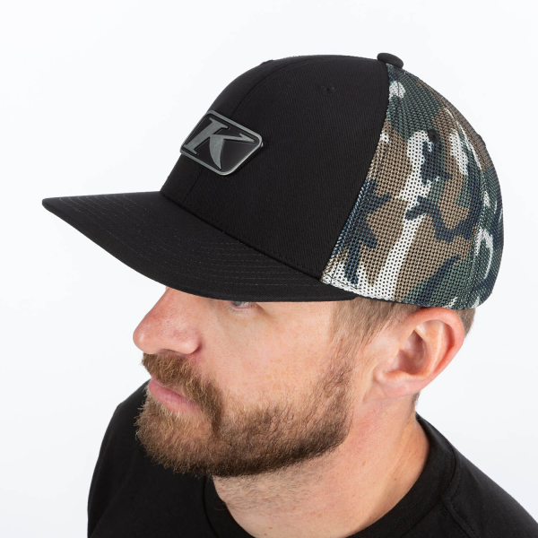 Icon Snap Hat Youth Black - White (Non-Current), 10, nordicamoto.ro