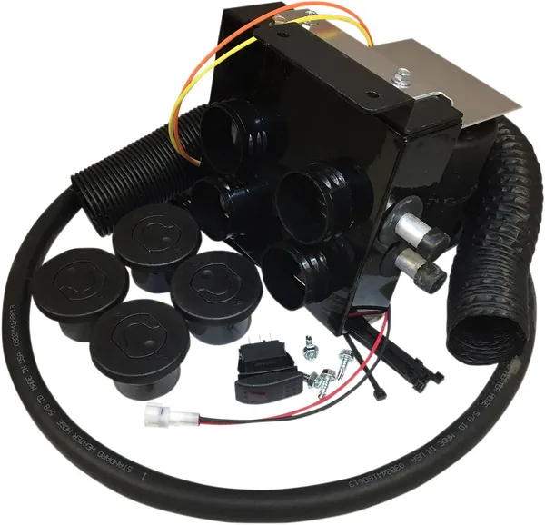 Utv Cab Heater Kit Black, 1, nordicamoto.ro