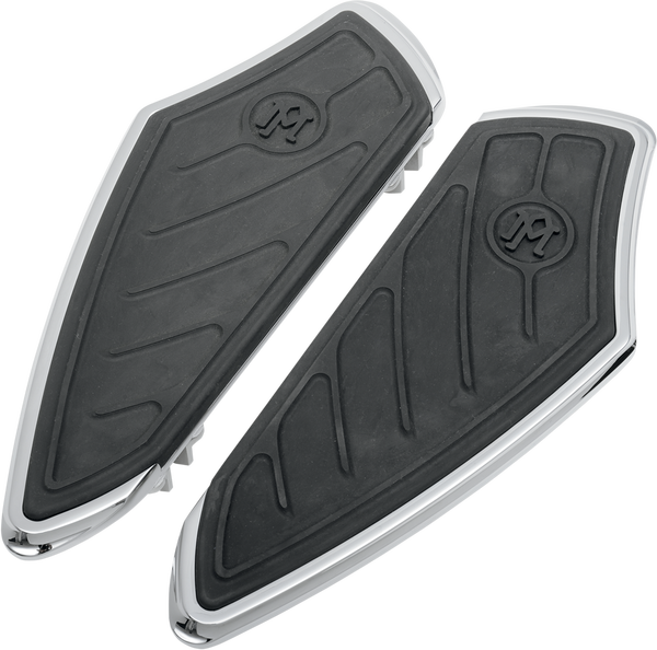 Contour Floorboards Black, Chrome, 1, nordicamoto.ro