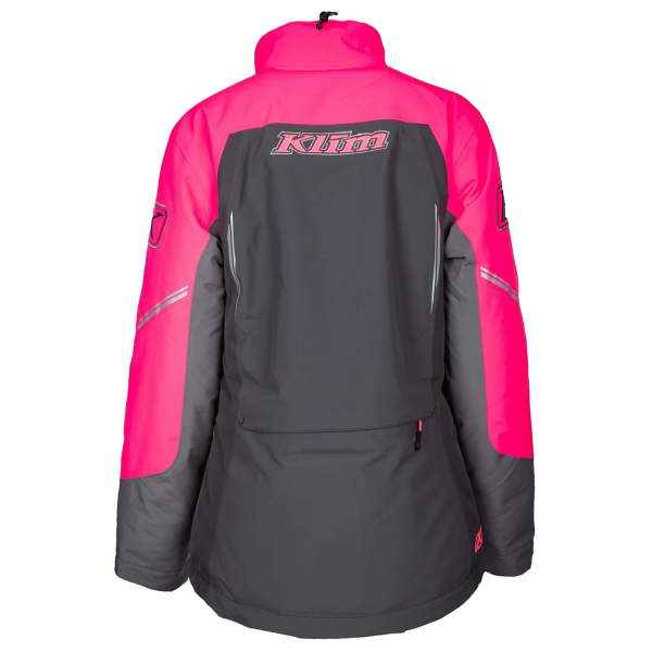 Klim Strata Insulated női motoros kabát, fekete – metál ezüst, 4, nordicamoto.ro