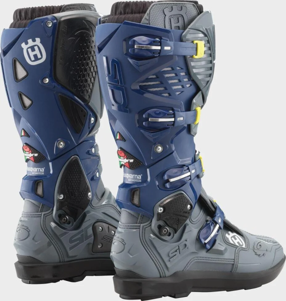 Husqvarna Crossfire 3 SRS szürke 45-ös csizma, 2, nordicamoto.ro