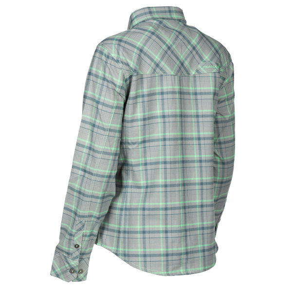 Camasa Dama Klim Upland Flannel Black - Asphalt, 6, nordicamoto.ro