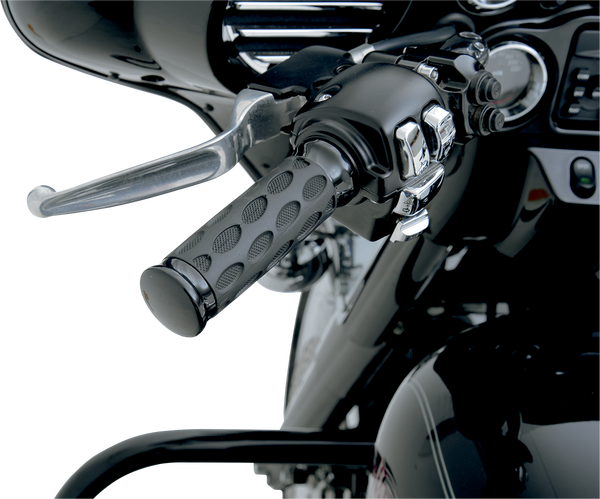 Custom Rubber Grips Black, 2, nordicamoto.ro
