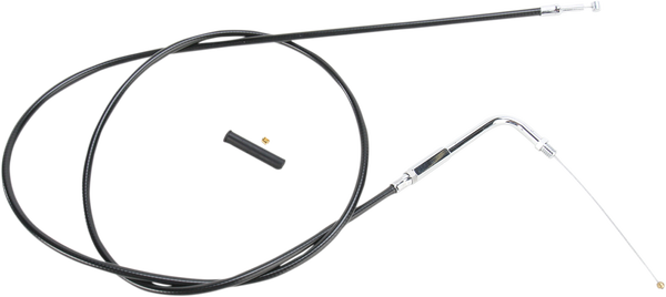 Black Vinyl Throttle/idle Cable Black, 1, nordicamoto.ro