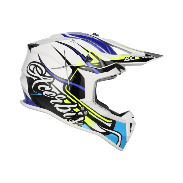 Acerbis Linear 22-06 sisak, fehér/kék, M-es méret, 9, nordicamoto.ro