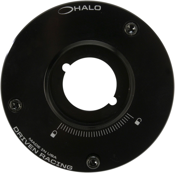 Halo Fuel Cap Base Black, 2, nordicamoto.ro
