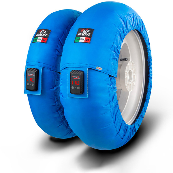 Suprema Vision Tire Warmer Blue M/XXL, 1, nordicamoto.ro