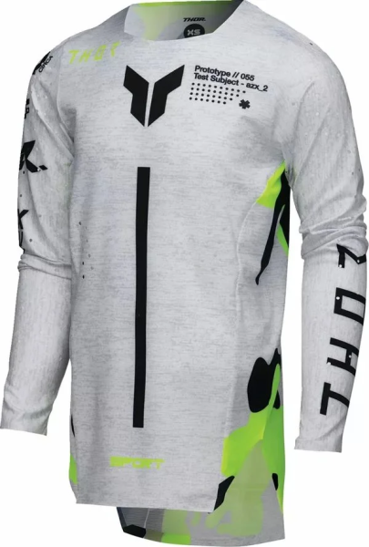 Tricou Enduro Copii Sportmode Riot White/Gray M, 1, nordicamoto.ro