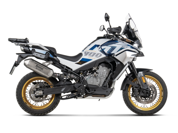 OEM CFMOTO 800MT AKRAPOVIČ SLIP-ON kipufogó, 3, nordicamoto.ro