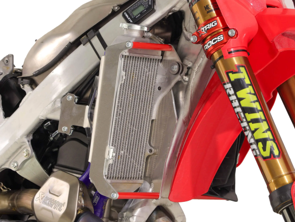 AXP Racing hűtővédő a Honda CRF 450 R/RX/X/RL (2025–2026) modellekhez – alumínium, 1, nordicamoto.ro