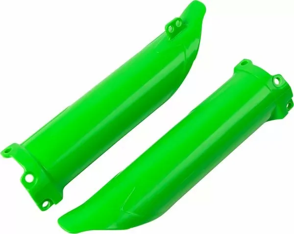 Kawasaki villacső-védők, zöld, 1, nordicamoto.ro