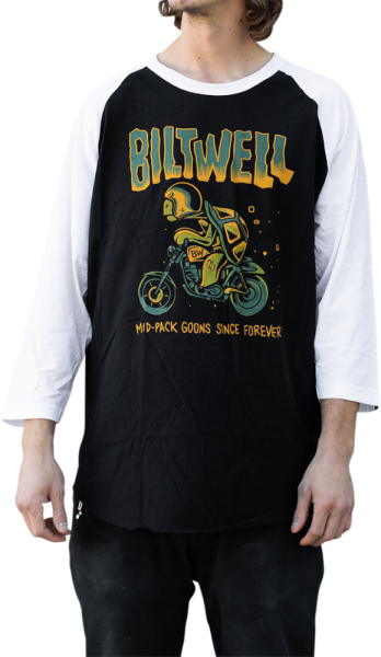 Goons Raglan T-shirt Black 2XL, 3, nordicamoto.ro