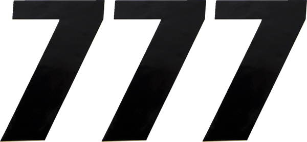 Vinyl Race Numbers Black, 1, nordicamoto.ro