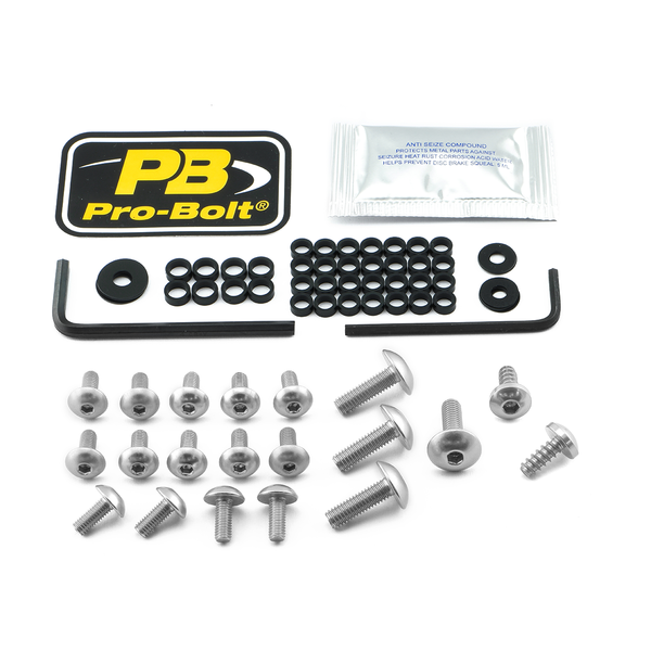 Fairing Bolt Kit For Yamaha Silver, 1, nordicamoto.ro