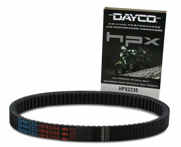 High Performance Hpx Drive Belt Black, 1, nordicamoto.ro