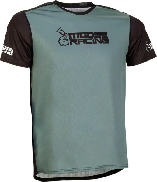Tricou Moose Racing MTB Green/Black 2XL, 1, nordicamoto.ro