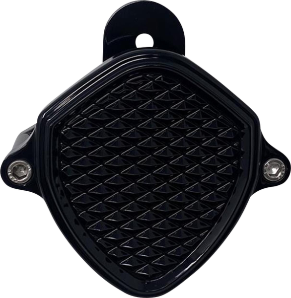 Billet Aluminum Horn Black, 2, nordicamoto.ro