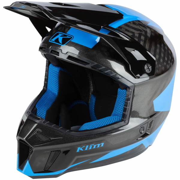 F3 Carbon Helmet ECE Draft White (Non-Current), 9, nordicamoto.ro