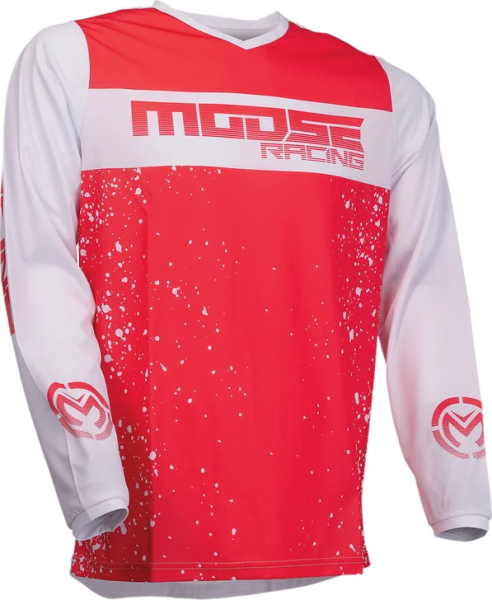 Tricou Moose Racing Qualifier™ White/Red 3XL, 1, nordicamoto.ro