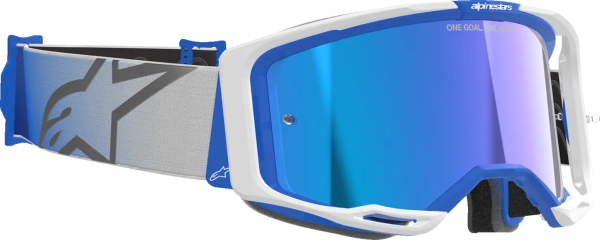 Ochelari Alpinestars Vision 8 Corp White, 1, nordicamoto.ro