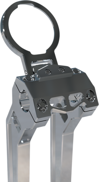 Gauge Mount For Performance Risers Black, Anodized, 2, nordicamoto.ro