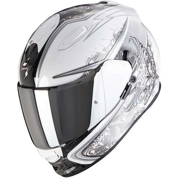 Casca integrala SCORPION EXO-491 RUN S Alb/Negru, 7, nordicamoto.ro