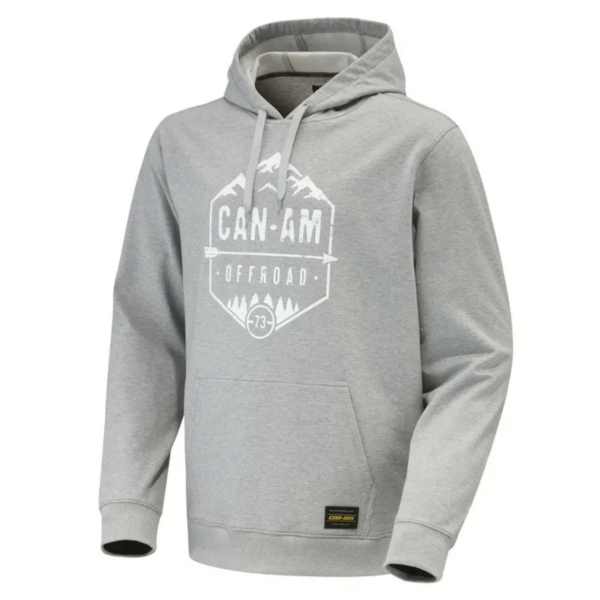 Can-Am BRP prémium szürke kapucnis pulóver, XL, 1, nordicamoto.ro