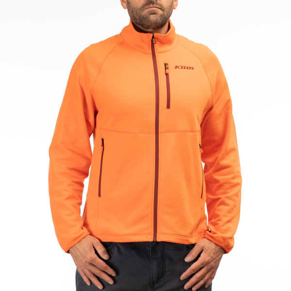 Geaca Snowmobil Klim Mid Layer Highline Red Orange - Cabernet, 4, nordicamoto.ro