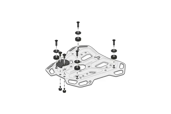 Adventure Rack – fekete, 2, nordicamoto.ro