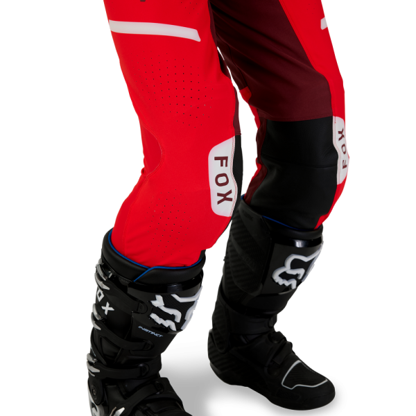Pantaloni Moto Fox Flexair Optical Rosu Fluo 28, 7, nordicamoto.ro