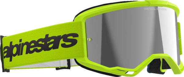Alpinestars Vision 3 Wordmark Yellow ONE SIZE szemüveg, 3, nordicamoto.ro