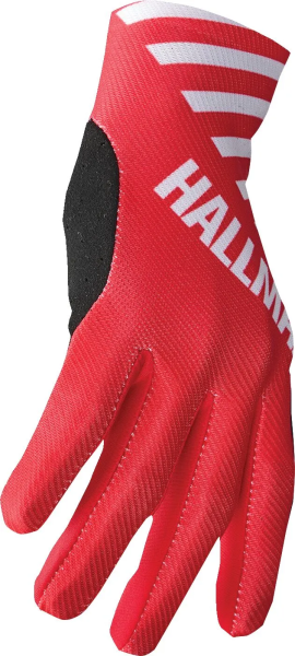 Thor Hallman Mainstay kesztyű, fekete/piros/fehér, XL méret, 4, nordicamoto.ro