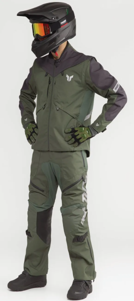 THOR Terrain Over-the-boot nadrág, Army/Charcoal, 48-as méret, 7, nordicamoto.ro