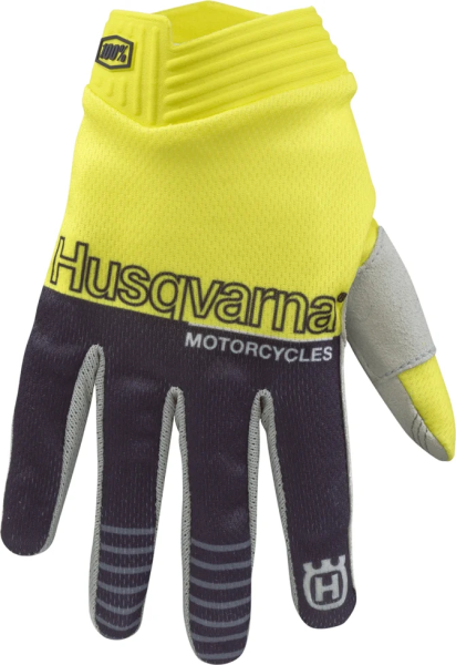 HUSQVARNA ITRACK RAILED sárga L/7 gyermekkesztyű, 1, nordicamoto.ro