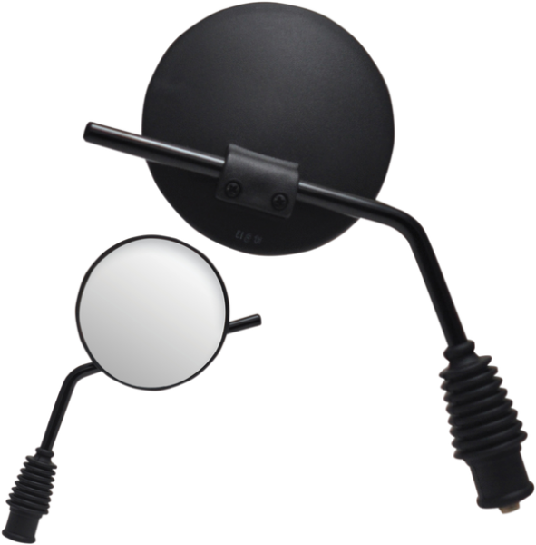 Dual Sport Mirror Black, 1, nordicamoto.ro