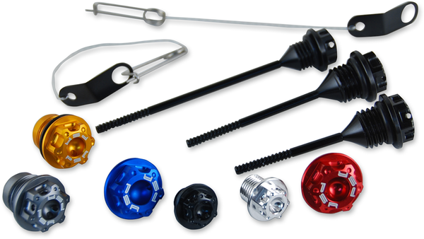Oil Filler Cap Kit Blue, 1, nordicamoto.ro