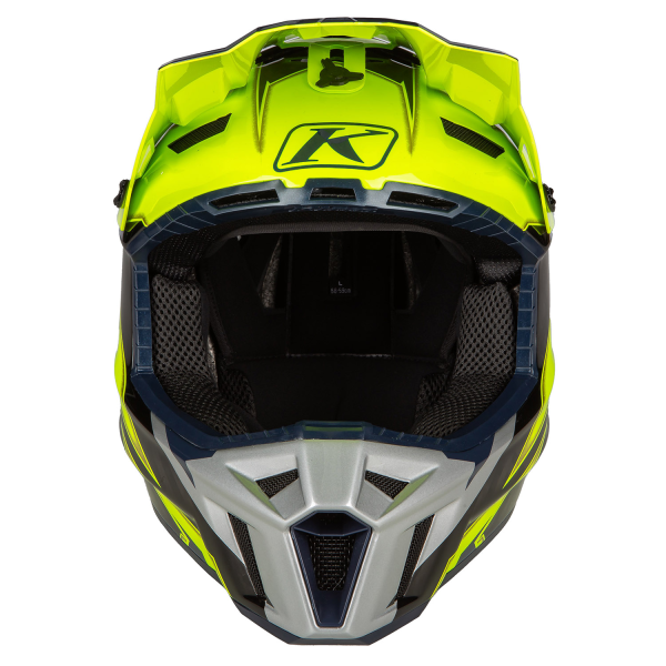Casca Klim F3 Carbon Off-Road ECE LIGHTNING WHITE, 21, nordicamoto.ro