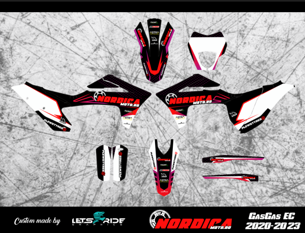 Kit stickere GASGAS  EC 2020-2023 Nordicamoto, 1, nordicamoto.ro