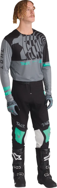 Thor Sportmode Mind Control kesztyű – Fekete/szénszürke – S-es méret, 5, nordicamoto.ro