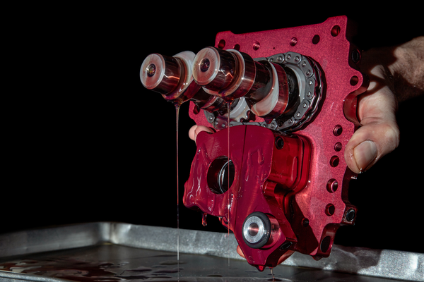 High Flow Cam Support Plate Red, 1, nordicamoto.ro