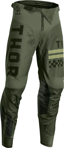 Pantaloni Thor Pulse Combat Midnight/White 38, 4, nordicamoto.ro