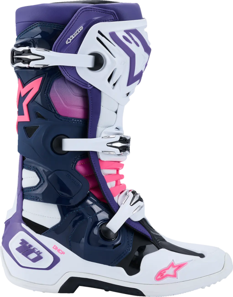 Alpinestars Tech 10 fehér csizma, 40,5-es méret, 7, nordicamoto.ro