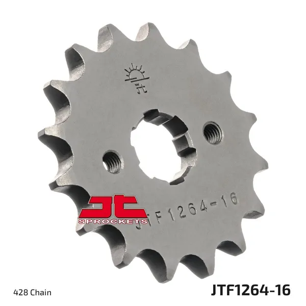 JT SPROCKETS Első lánckerék, természetes színű, 1, nordicamoto.ro